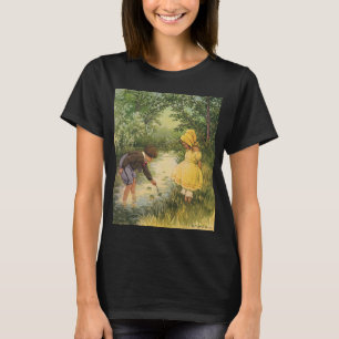 T-shirt Enfants vintages, garçons et filles Jouer par Cree