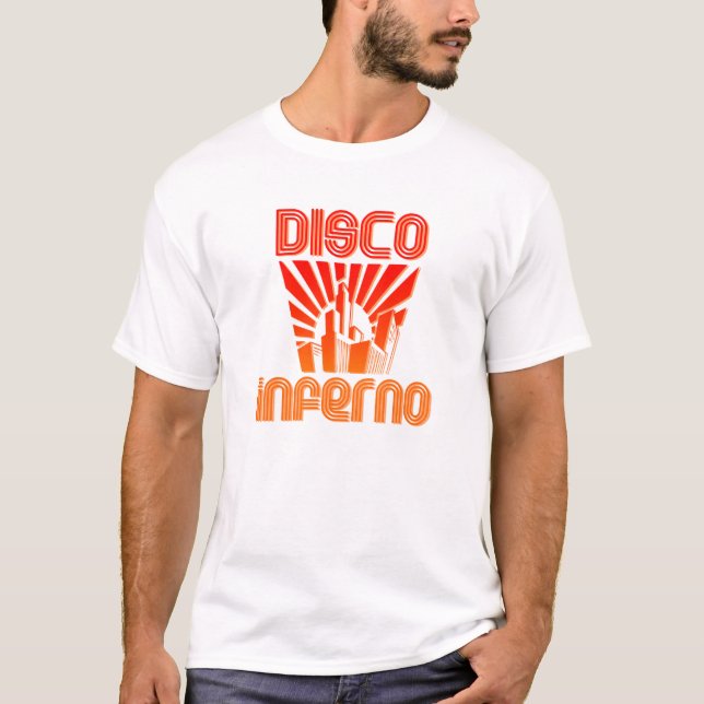 T-shirt enfer de disco (Devant)