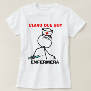 T-shirt Enfermera