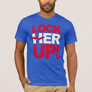 T-shirt ENFERMEZ-LA - Anti-Hillary - - Anti-Hillary --
