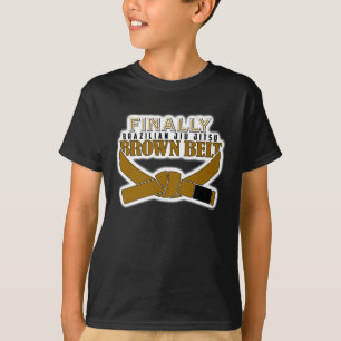 T-shirt Enfin BJJ Brown Belt !!!