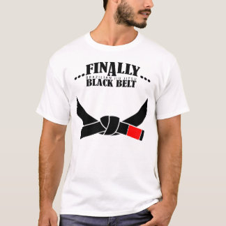 T-shirt Enfin une ceinture noire BJJ !!!