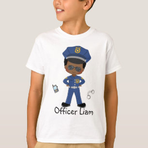 T-shirt Enforcment personnalisé de loi de policier de