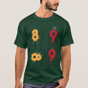 T-shirt Engineering Infinity Numéro Huit Drôle de blague m