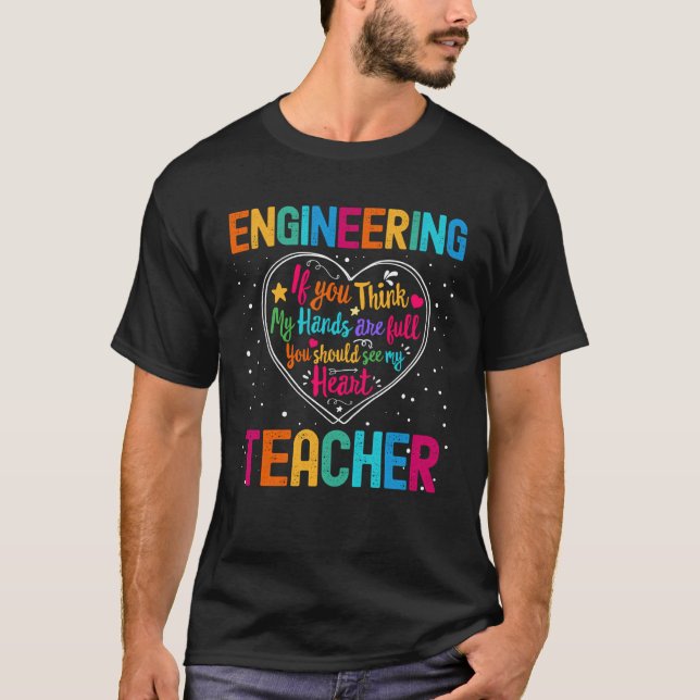 T-shirt Engineering Teacher Appreciation Week Back to Scho (Devant)