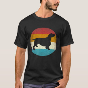 T-shirt English Springer Spaniel Dog - Vintage For Dog