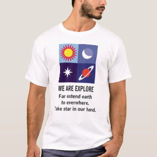 T-shirt ENGRISH : nous sommes les explorons !