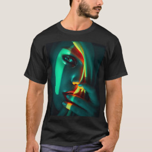T-shirt Enigma : A Portrait d'Intrigue