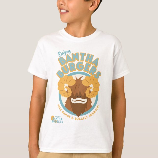 T-shirt Enjoy Bantha Burgers (Devant)