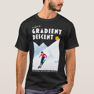 T-shirt Enjoy gradient descent