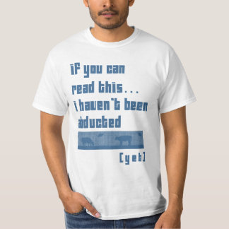T-shirt enlevé