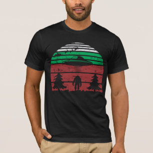 T-shirt Enlèvement Alien Bigfoot UFO Sci Fi Lover