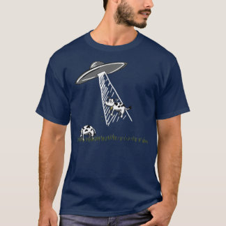 T-shirt Enlèvement de vaches UFO
