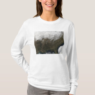 T-shirt Enneigement au-dessus des Etats-Unis