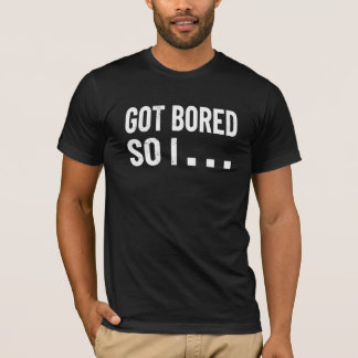 T-shirt Ennuyeux