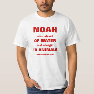T-shirt Énonciation drôle de l'arche de Noé