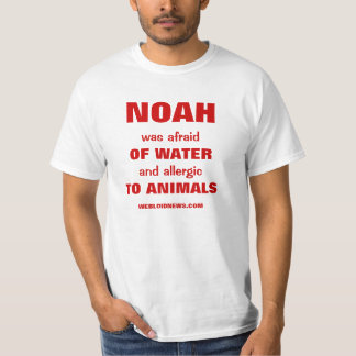 T-shirt Énonciation drôle de l'arche de Noé