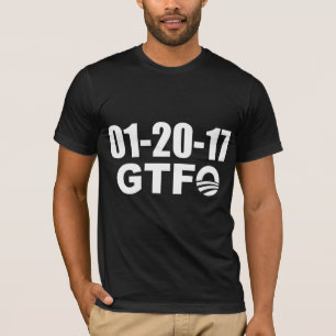 T-shirt Énonciation drôle : Le jour passé d'Obama - GTF