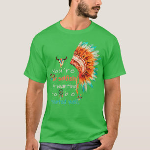 T-shirt Énorme réduction Vous n'êtes pas égoïste pour voul