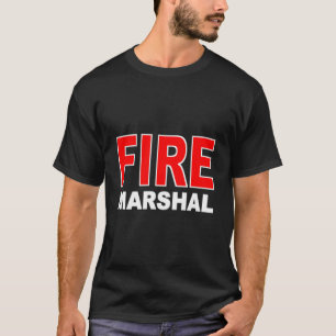 T-shirt Enquêteur Commissaire Maréchal des incendies sapeu