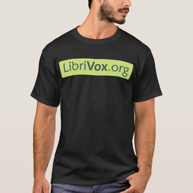 T-shirt Enregistrement de Librivox (Devant)