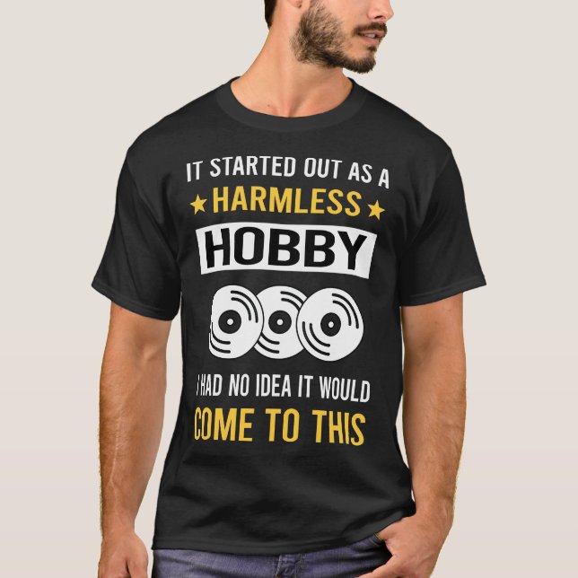 T-shirt Enregistrement Hobby sans danger Collecte d'enregi (Devant)