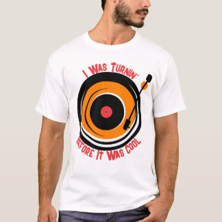 T-shirt Enregistrement vinvinvinyle retro de musique perso