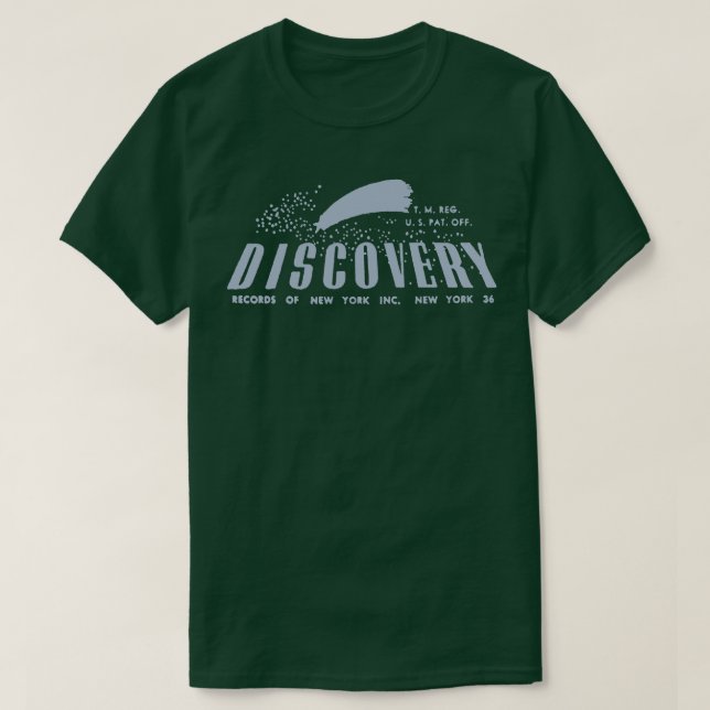 T-shirt Enregistrements de découverte (Design devant)