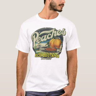 T-shirt Enregistrements de pêches Bandes 1975