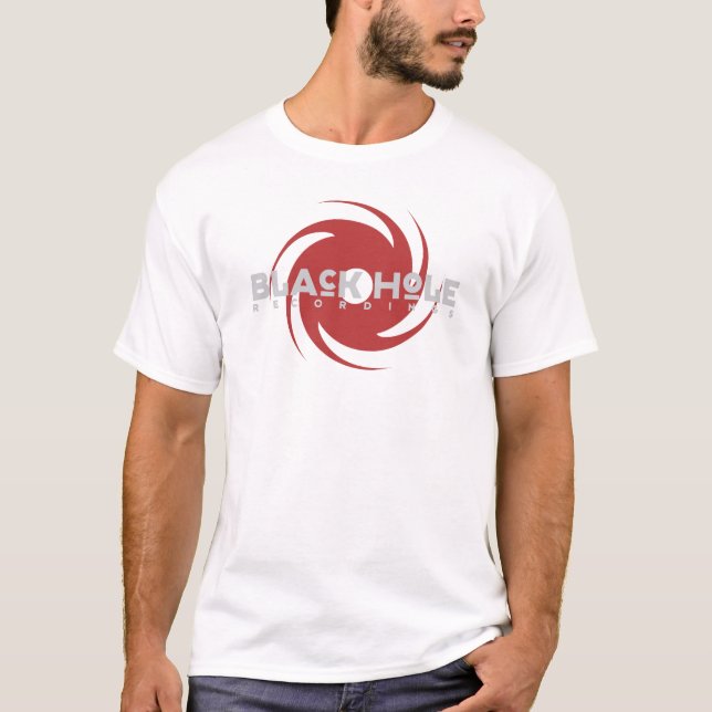 T-shirt Enregistrements de trous noirs "Original" (Devant)