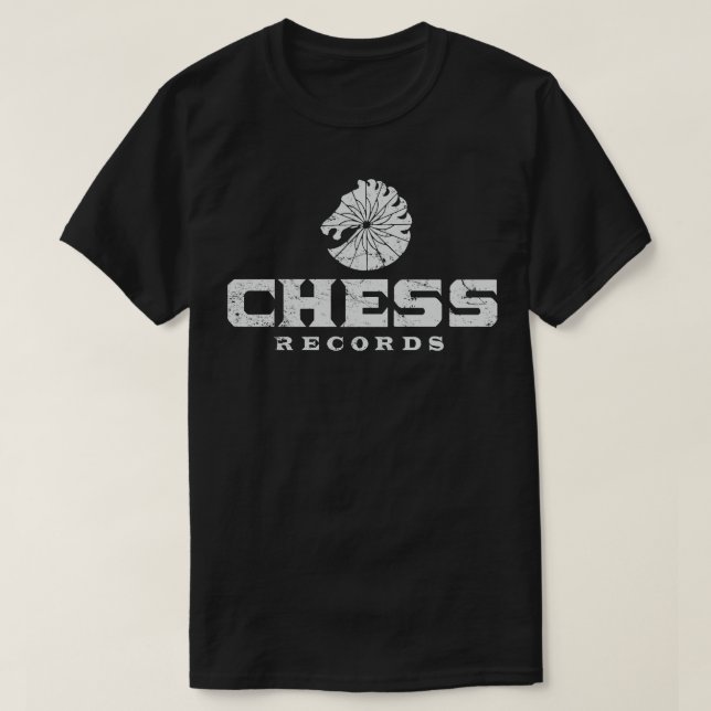 T-SHIRT ENREGISTREMENTS D'ÉCHECS 2 (Design devant)