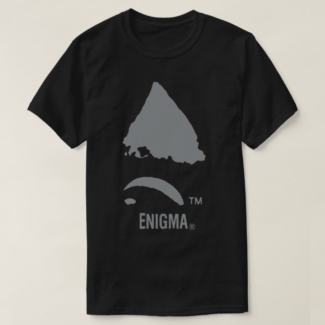 T-shirt Enregistrements Enigma (Design devant)