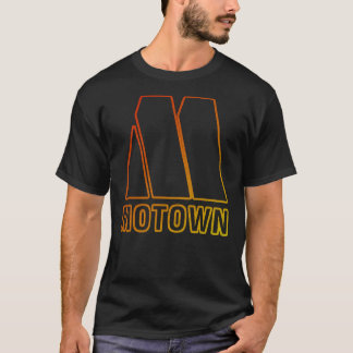 T-shirt Enregistrements Motown - Logo détaillé