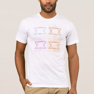 T-shirt Enregistrer la date/l'étoile de David