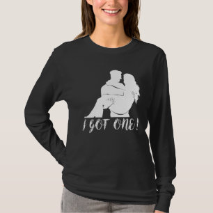 T-shirt Enregistrer la nouveauté du Mariage de date