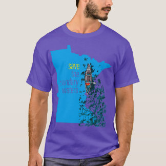 T-shirt Enregistrer la prime Eaux limites