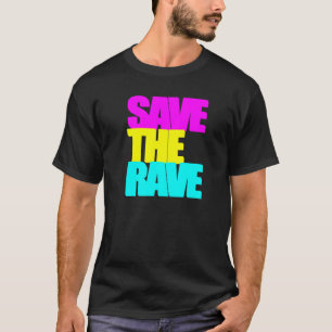 T-shirt Enregistrer La Rave Techno Goa Acid Party Runance 