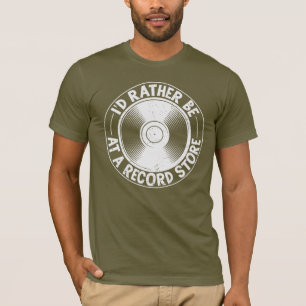 T-shirt Enregistrer l'album disque drôle