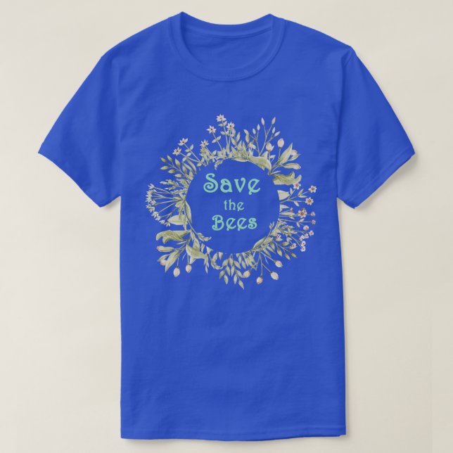 T-shirt Enregistrer le devis des abeilles Les dons des gar (Design devant)