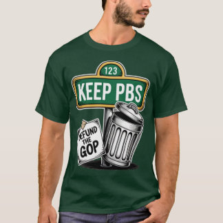 T-shirt Enregistrer PBS (3)
