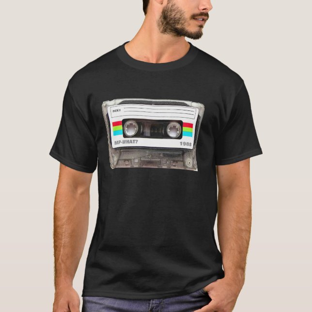 T-shirt Enregistreur à cassettes (Devant)