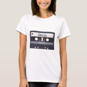 T-shirt Enregistreur à cassettes classique