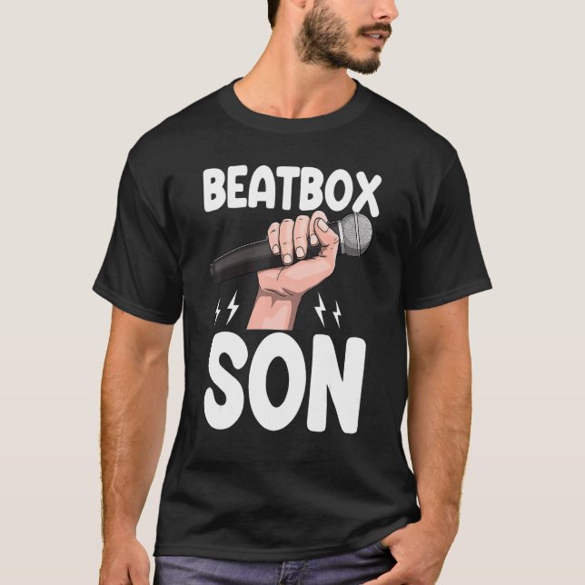 T-shirt Enregistreur de bande Son Beatboxing Femmes (Devant)