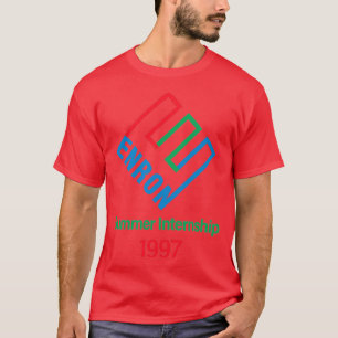 T-shirt Enron Comptabilisation de stage d'été 2