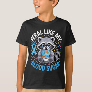 T-shirt Ensauvagé comme mon taux de glycémie tenue de rato