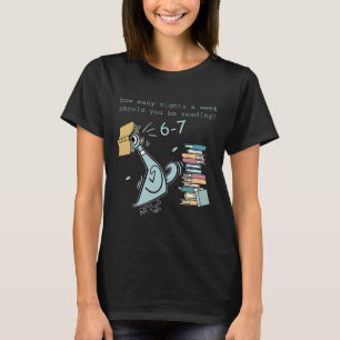 T-shirt Enseignant 6-7 Combien de nuits par semaine devrie