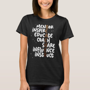 T-shirt Enseignant Africain Américain Éducateur Fière Thé