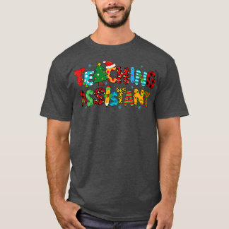 T-shirt Enseignant Assistant Noël Enseignant Joyeux Noël