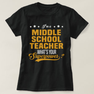 T-shirt Enseignant au collège