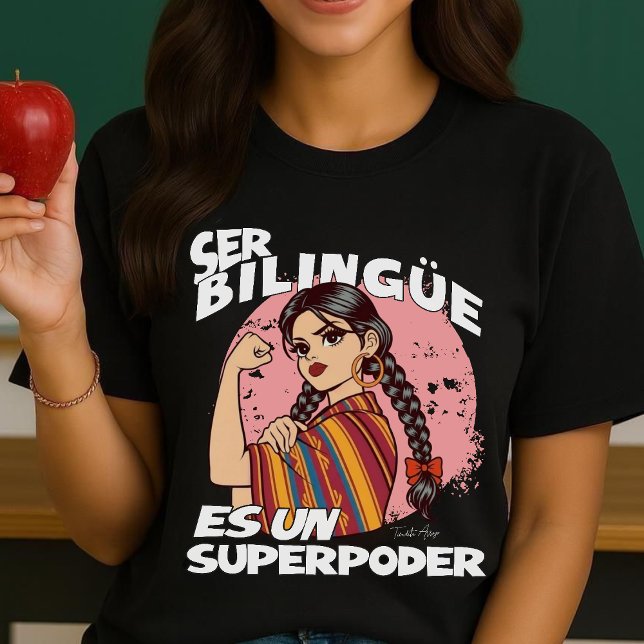 T-shirt Enseignant bilingue espagnol ESL Maestra Bilingüe (Spanish Bilingual Teacher ESL Maestra Bilingüe T-Shirt)